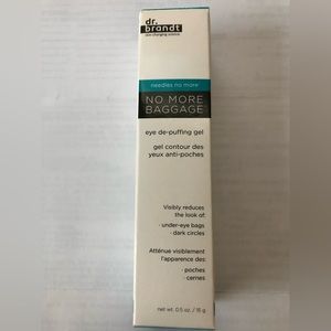 Dr. Brandt No More Baggage - eye-depuffing gel - 0.05 oz - 15gm - NIB